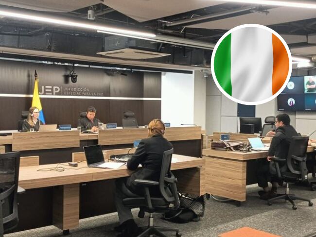 JEP inadmite a 3 ciudadanos irlandeses.
