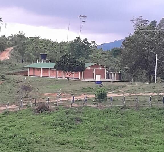 Escuela vereda Las Delicias- foto cortesía para Caracol Radio