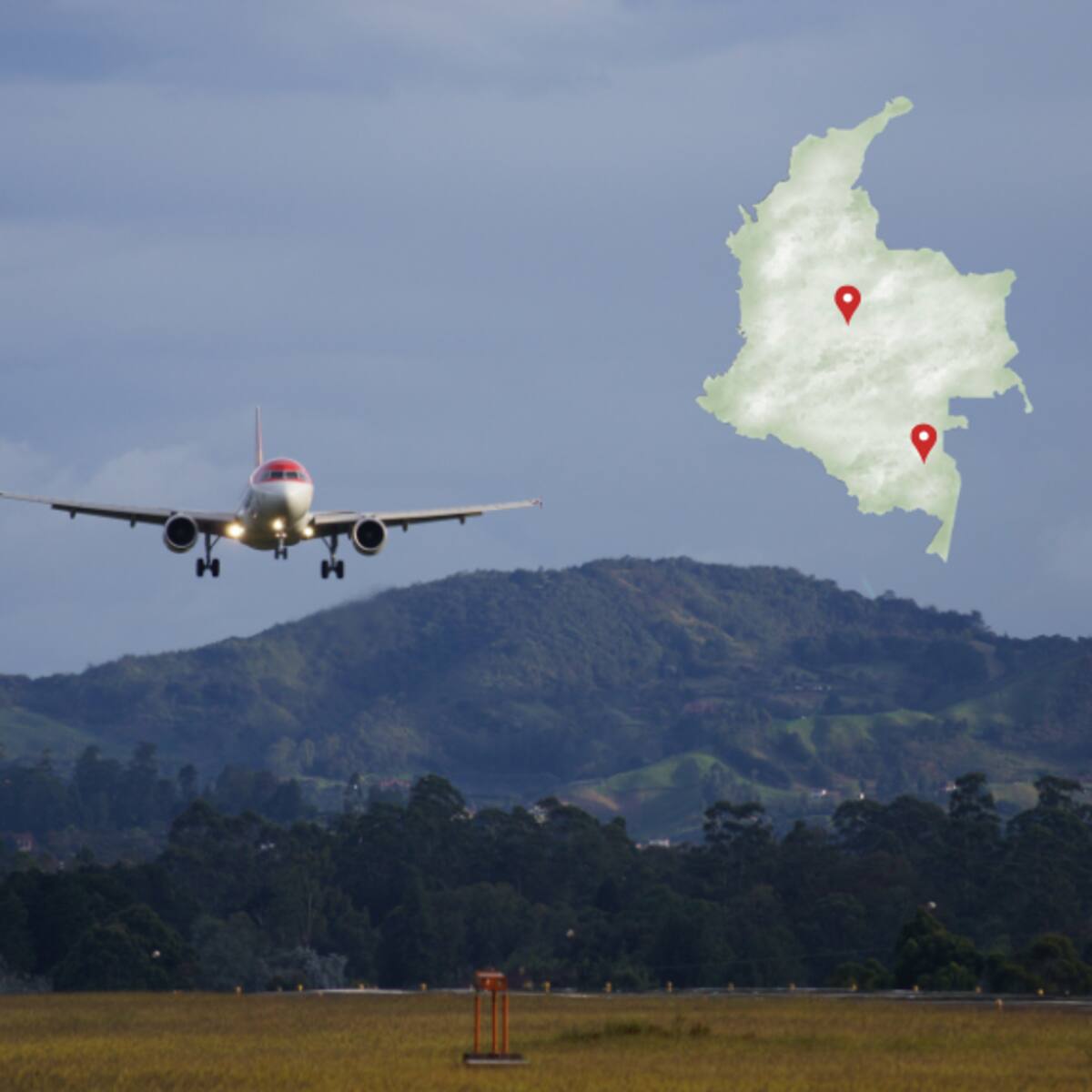 Los 4 vuelos dentro de Colombia que duran más de 1 hora: ¿De dónde salen y a dónde llegan?