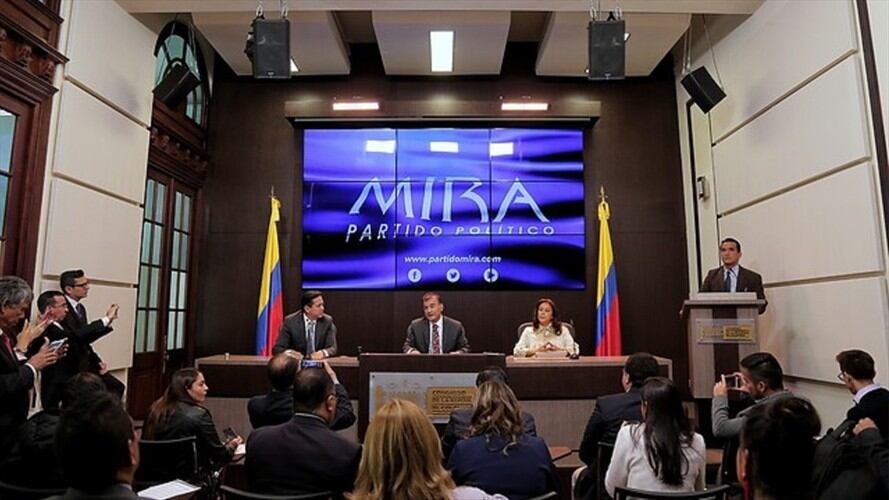 Senadores del Mira se posesionaron. Foto: Colprensa