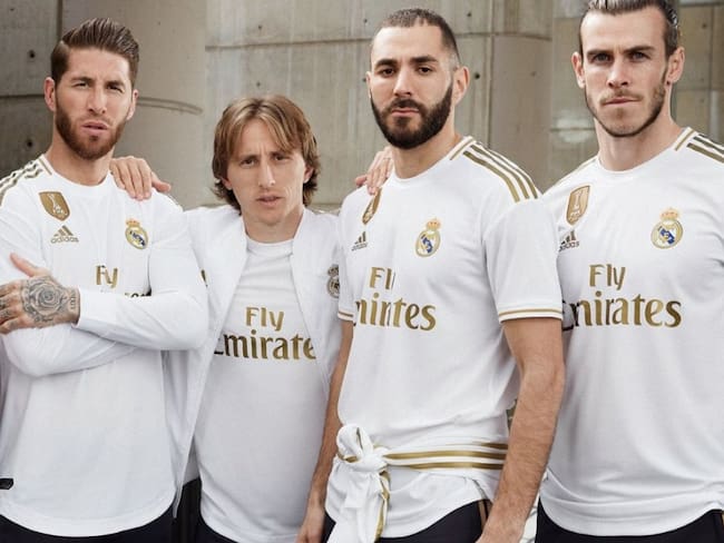 Real Madrid presentó su indumentaria para la próxima temporada