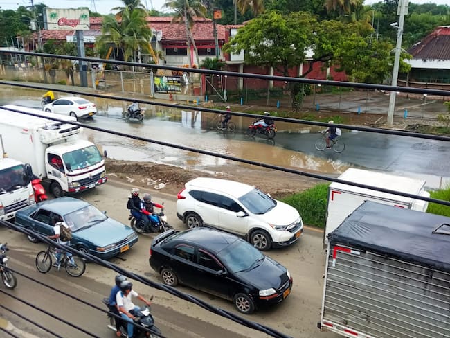 Alerta naranja en Cali por creciente del rio Cauca