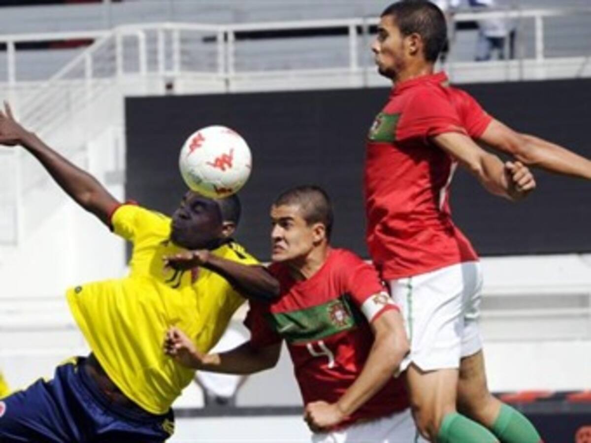 Colombia empató con Portugal en el Torneo Esperanzas de Toulon
