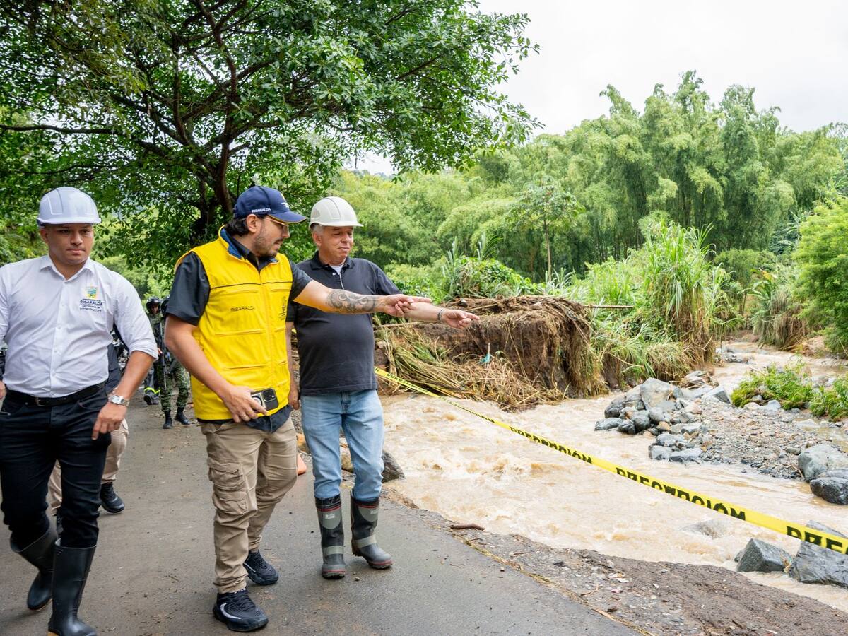 Más de 500 emergencias en dos años en Risaralda; gobernador se endeuda ante escasa ayuda nacional