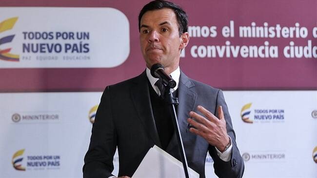 El Ministerio del Interior, Guillermo Rivera. Foto: Colprensa