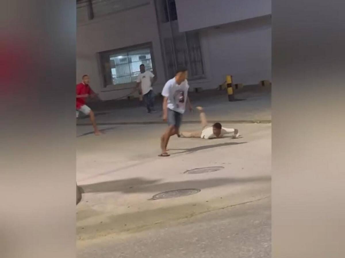 Un adolescente herido y dos aprehendidos dejó riña en vía pública de Cartagena