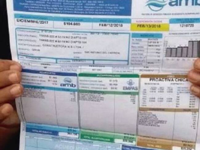 Comerciantes podrán pagar recibo de agua financiado