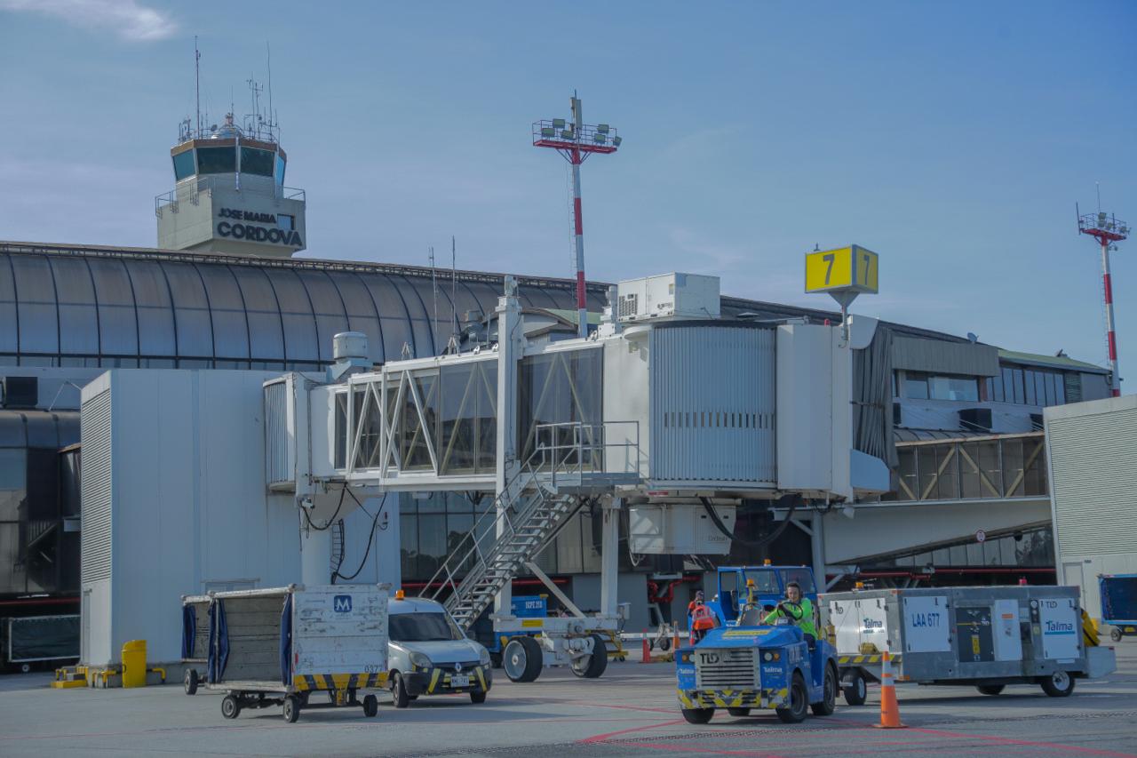 Plataforma aeropuerto de Rionegro- foto Airplan