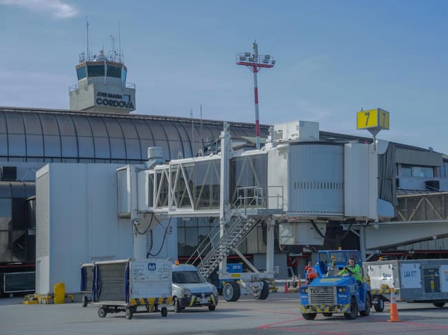 Plataforma aeropuerto de Rionegro- foto Airplan