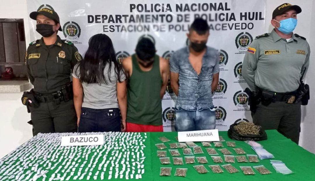Aprehenden a un menor  con marihuana en un hotel en el Huila.