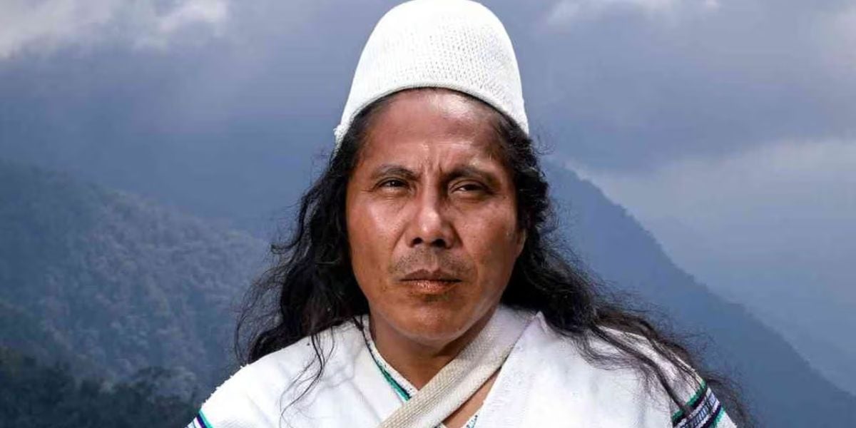 Danilo Villafañe, líder Arhuaco . Cortesía