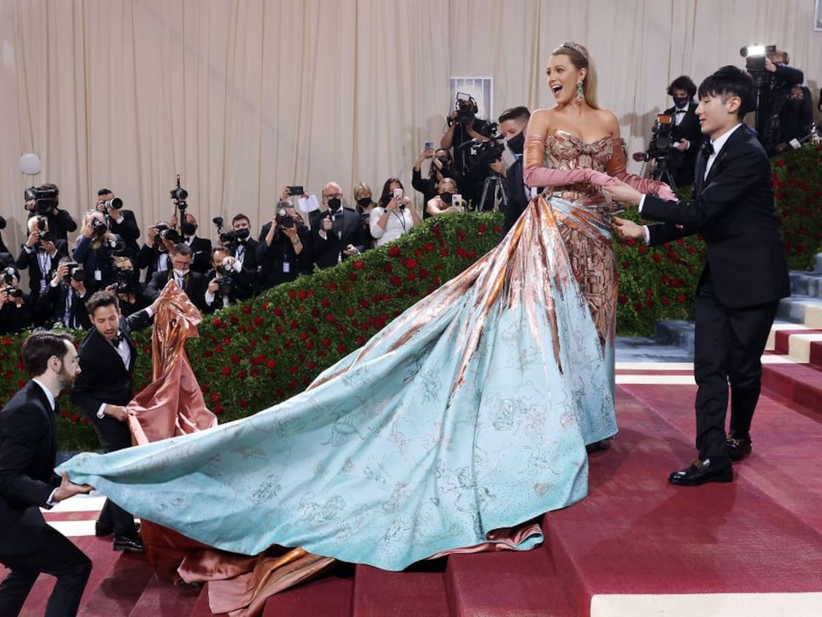 Impresionante vestido de Blake Lively en MET Gala se inspiró en Nueva York
