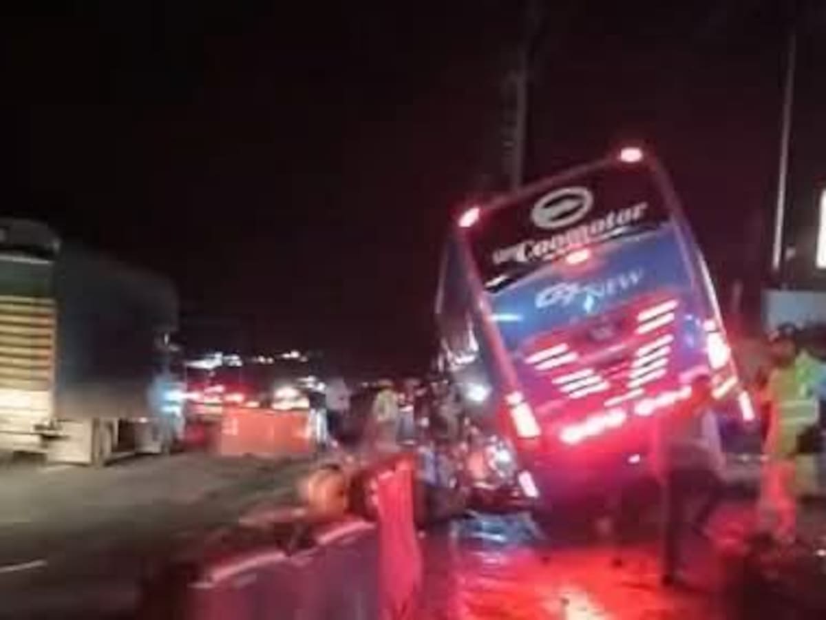 Accidente de un bus en la vía Bogotá - Girardot deja un muerto y siete heridos