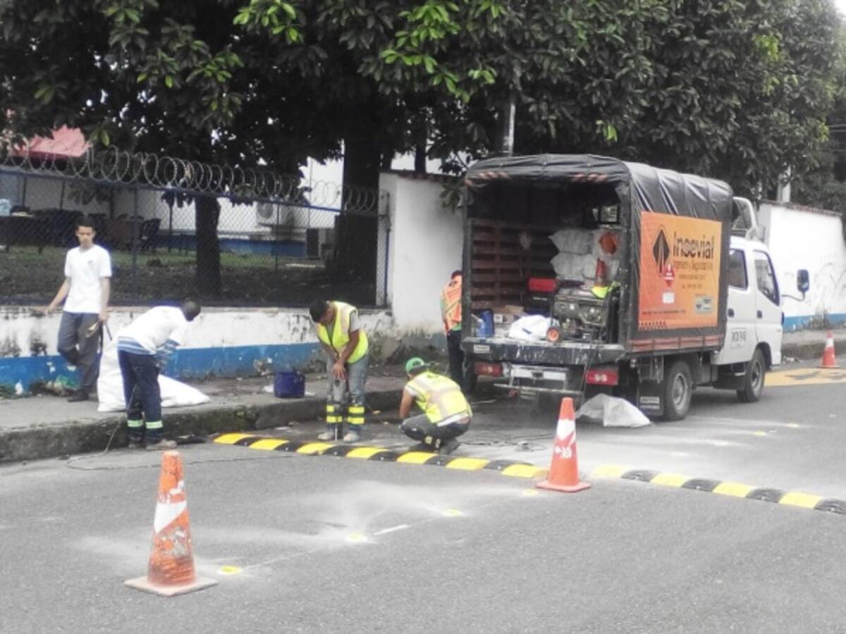 Polémica en Ibagué por instalación de reductores de velocidad