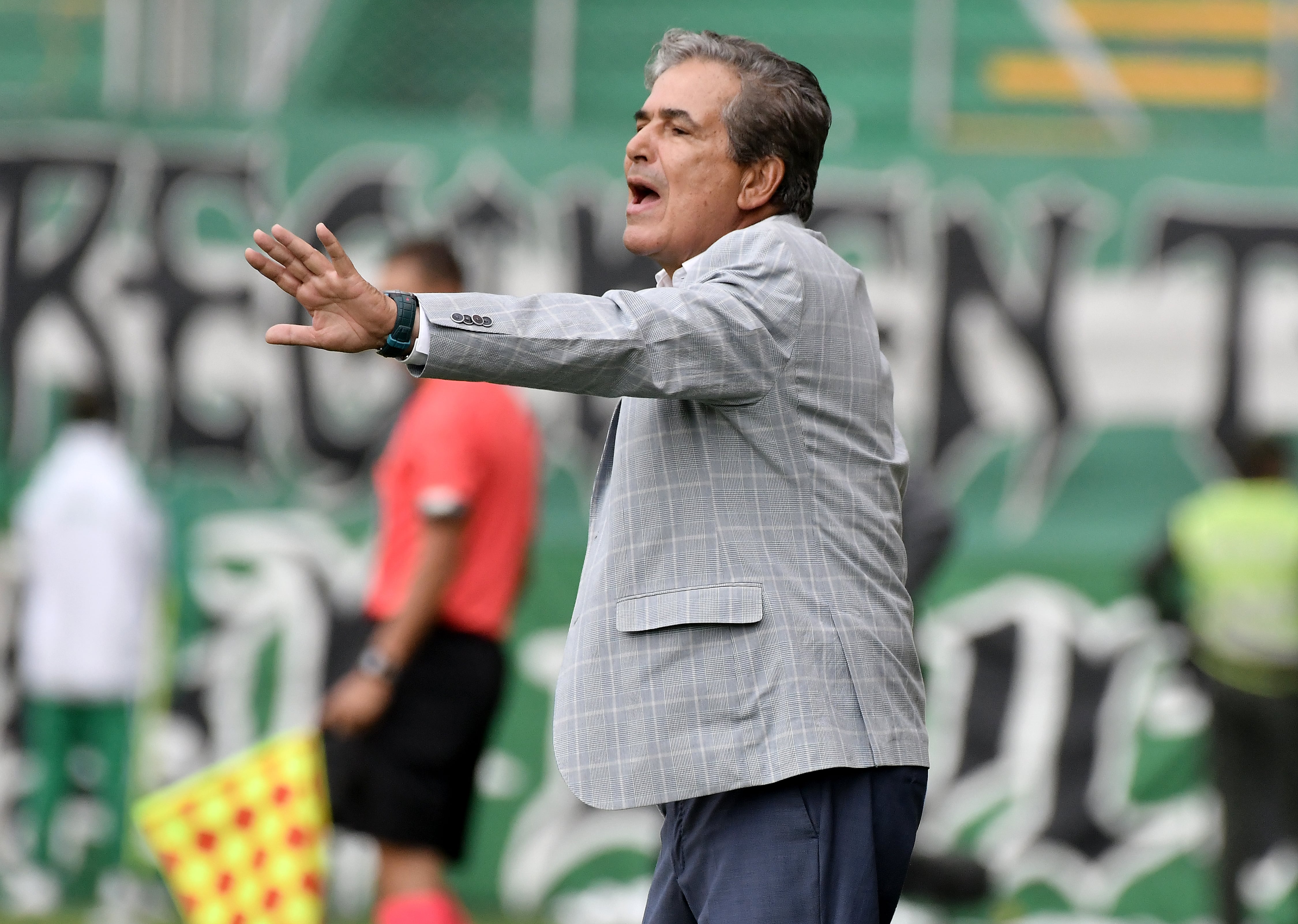 Jorge Luis Pinto. (Photo by Gabriel Aponte/Vizzor Image/Getty Images)