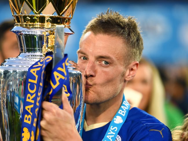 Leicester City celebrando la Premier League. Foto: Getty Images.