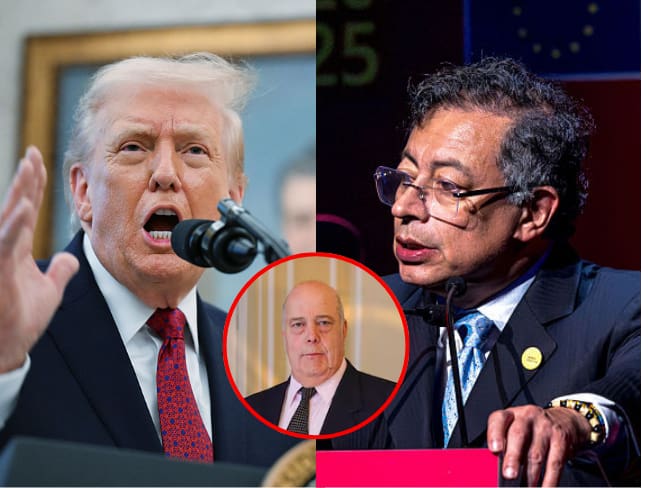 “Trump quedó muy contento con la conversación con Petro; fue larga y muy interesante”: embajador