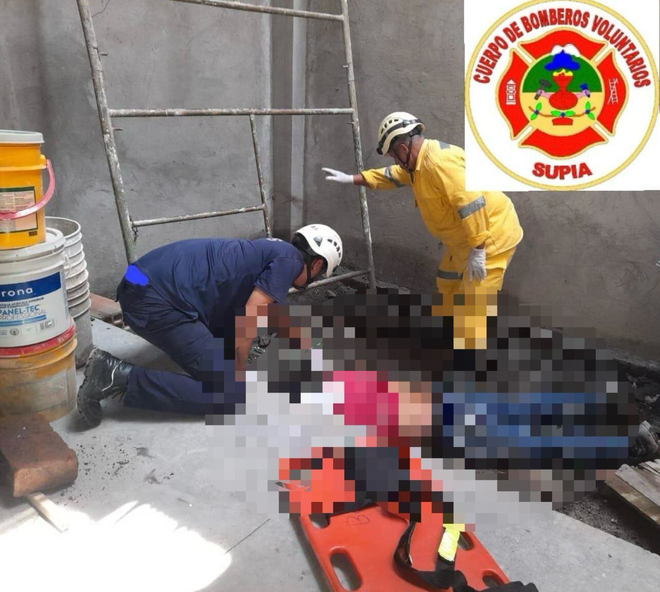 Crédito: Bomberos Supía, Caldas.