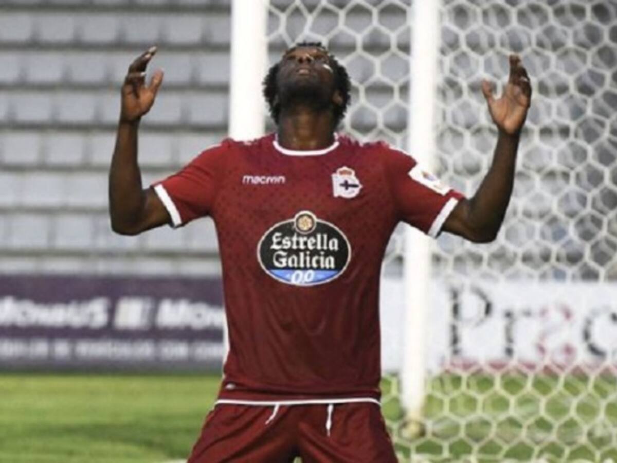 Didier Moreno marcó su primer gol con el Deportivo La Coruña