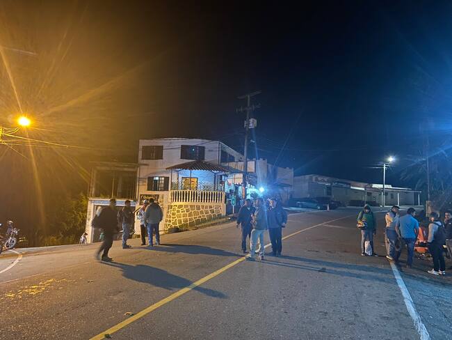 Bloqueos en la región del Tequendama / Gobernación de Cundinamarca