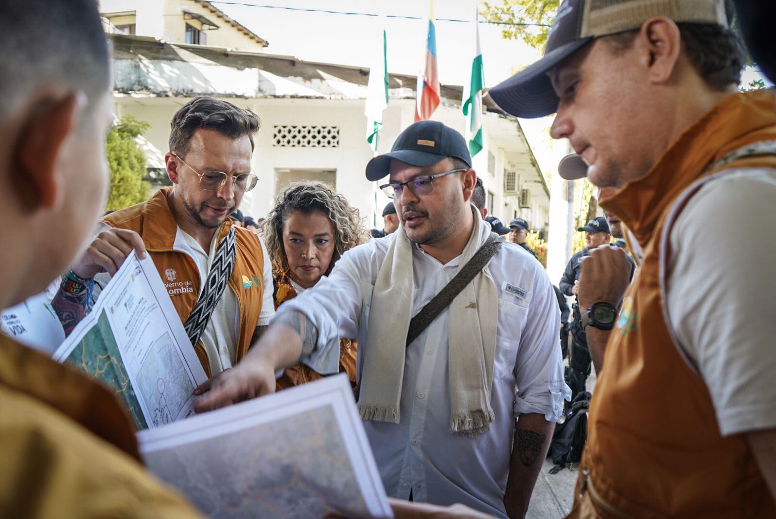 El ingeniero Leonardo Plazas Vergel, director de la Agencia Nacional de Tierras en Boyacá, lideró este trabajo de recuperación de tierras en Puerto Boyacá / Foto: Agencia Nacional de Tierras.