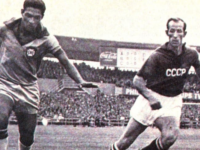 Garrincha, mundial Suecia 1958.