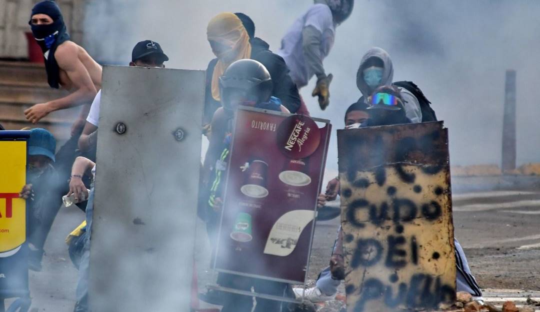 Protestas 2021 en Colombia FOTO COLPRENSA