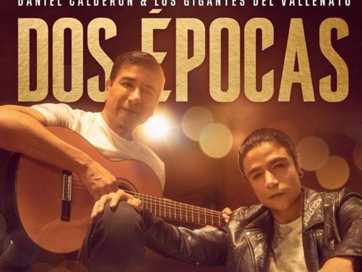 Daniel Calderón y los Gigantes del vallenato lanzan su nuevo álbum ‘Dos épocas’