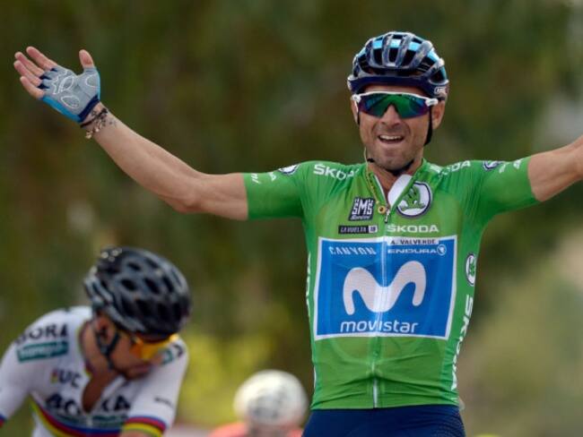Valverde se queda con la victoria en la etapa 8 y acecha el primer lugar