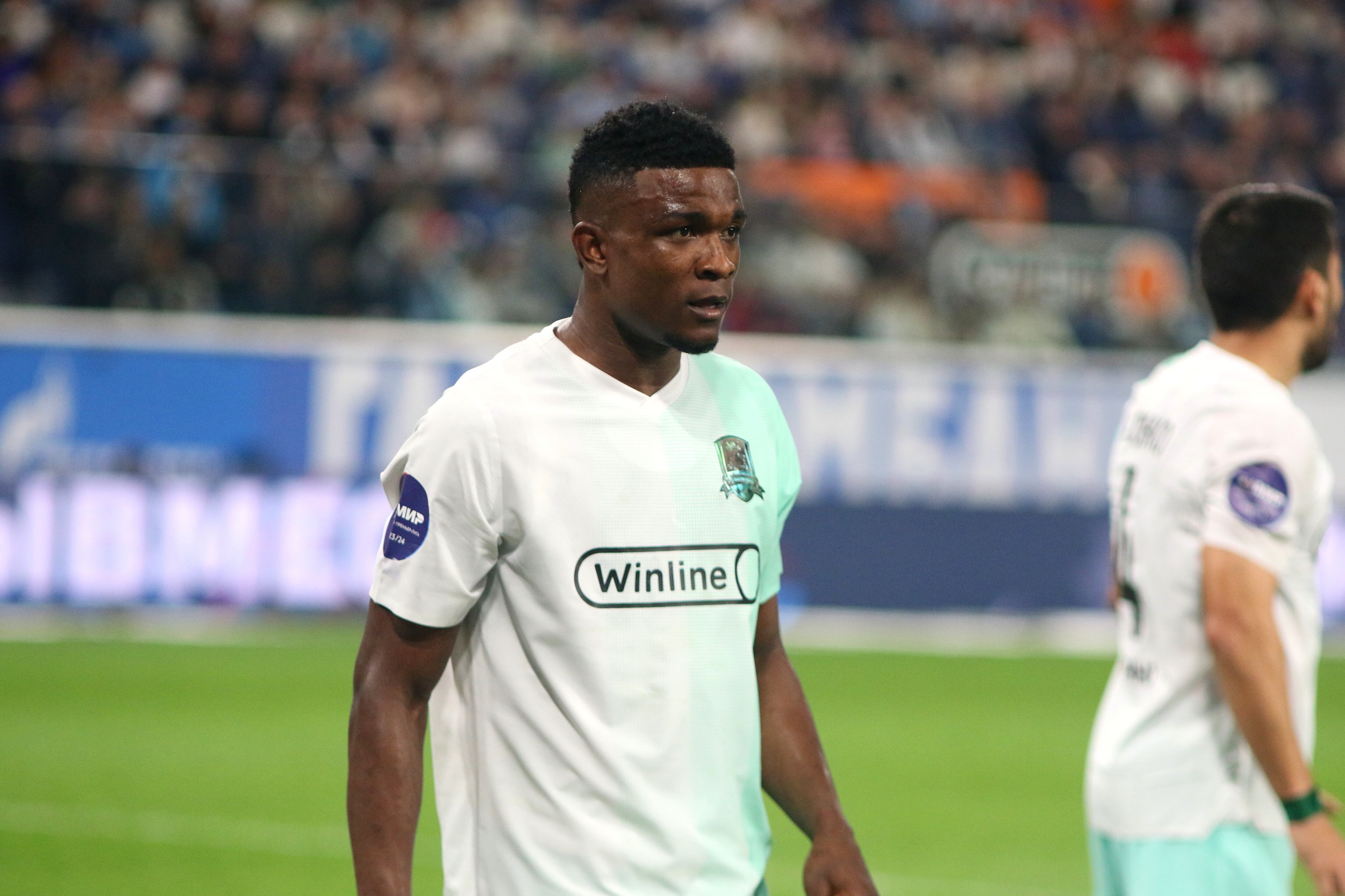 Jhon Córdoba no para de hacer goles con el Krasnodar. (Photo by Maksim Konstantinov/SOPA Images/LightRocket via Getty Images)