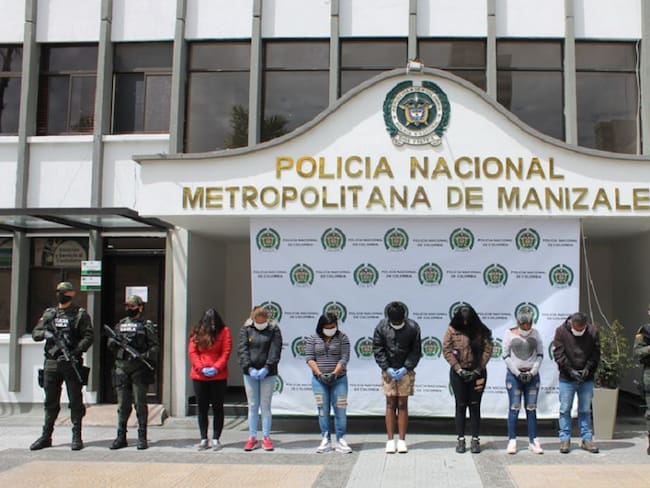 Grupo delincuencial Los Guateque, capturados por el delito de extorsión