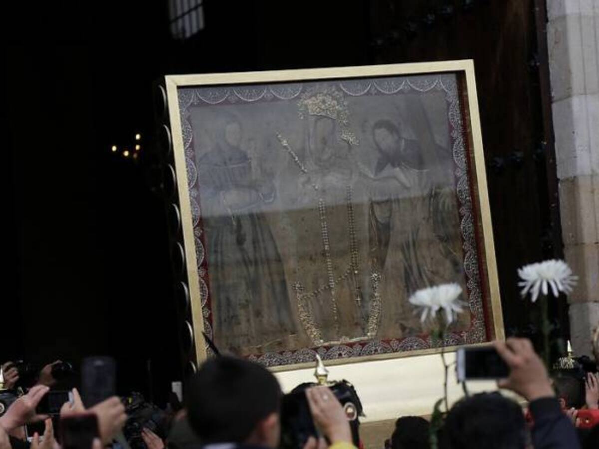 Virgen de Chiquinquirá le madrugará a su regreso a casa