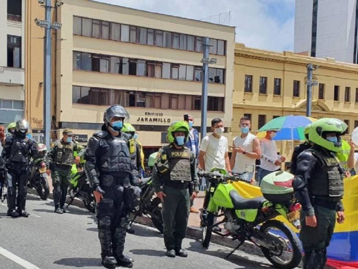 Más de 800 personas fueron sancionadas por las manifestaciones en Manizales