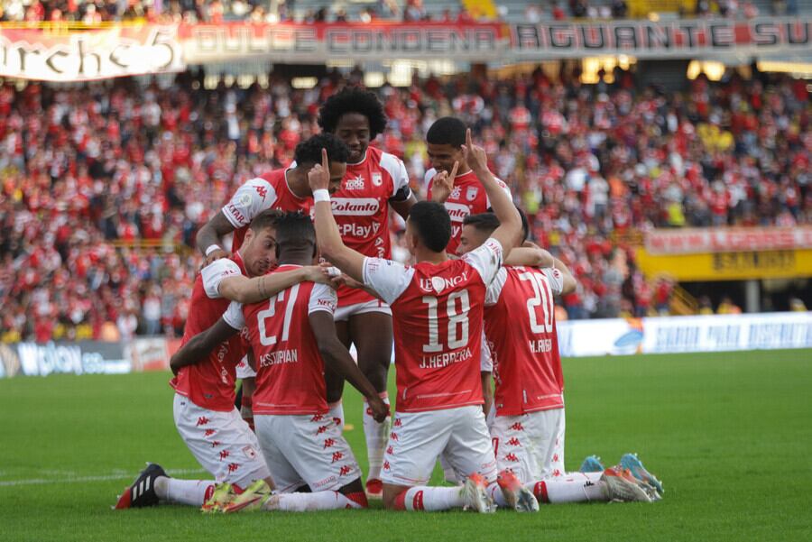 Santa Fe ganó en El Campín y cerró el todos contra todos como líder de la Liga / Dimayor