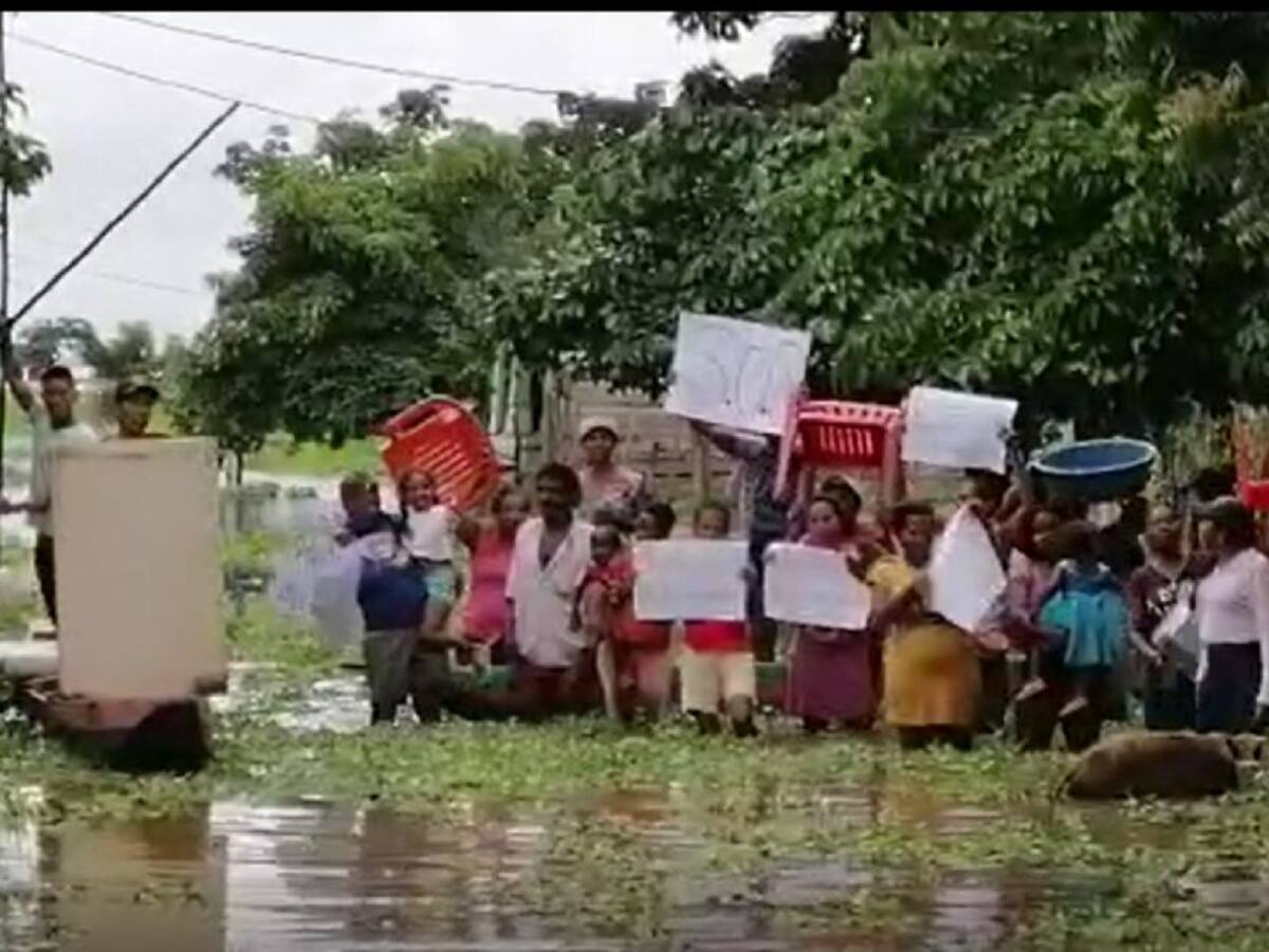 Calamar: cuatro corregimientos afectados por aguas del Canal del Dique