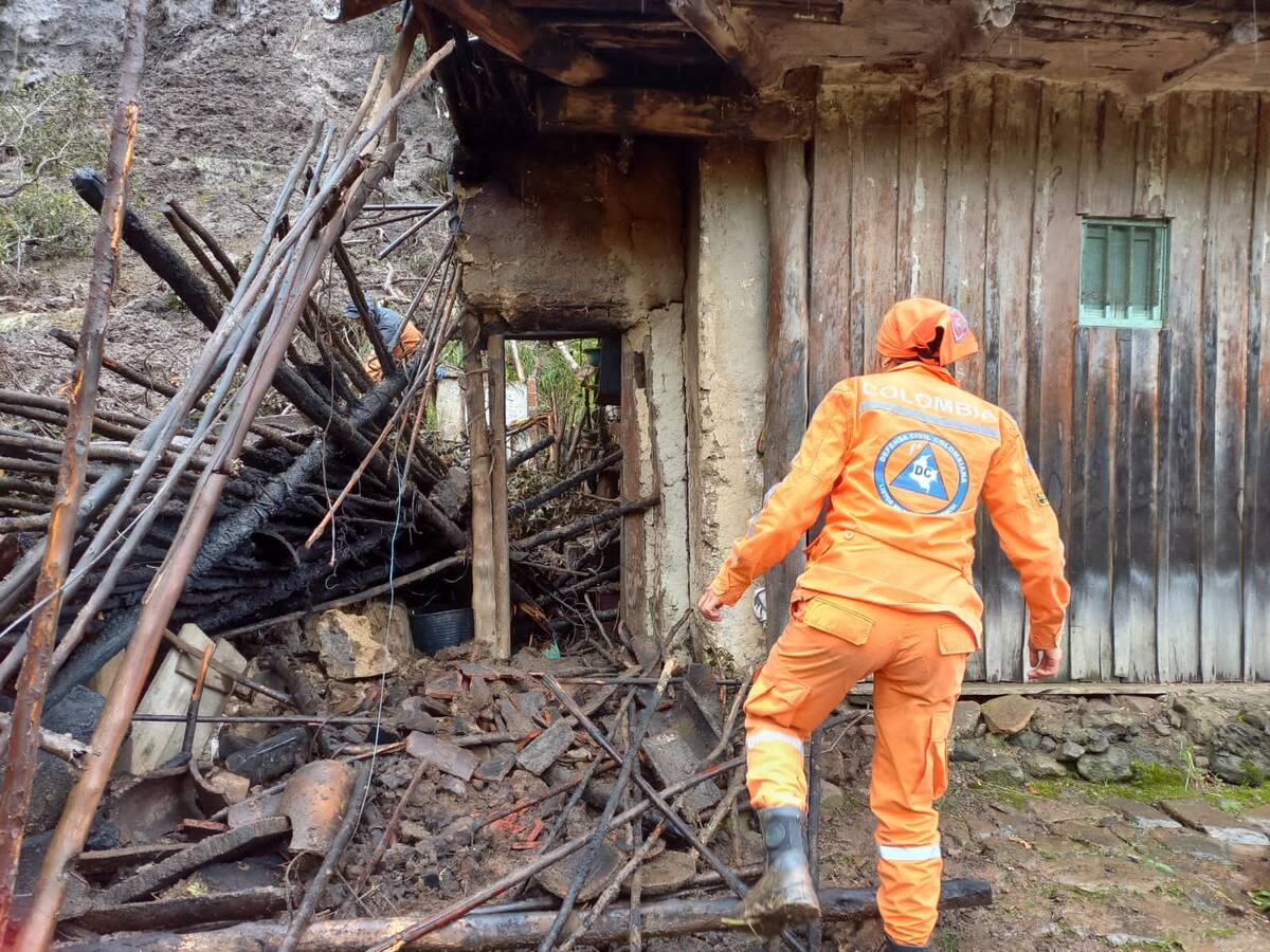 Líder social murió en deslizamiento de tierra en Bolívar, Cauca