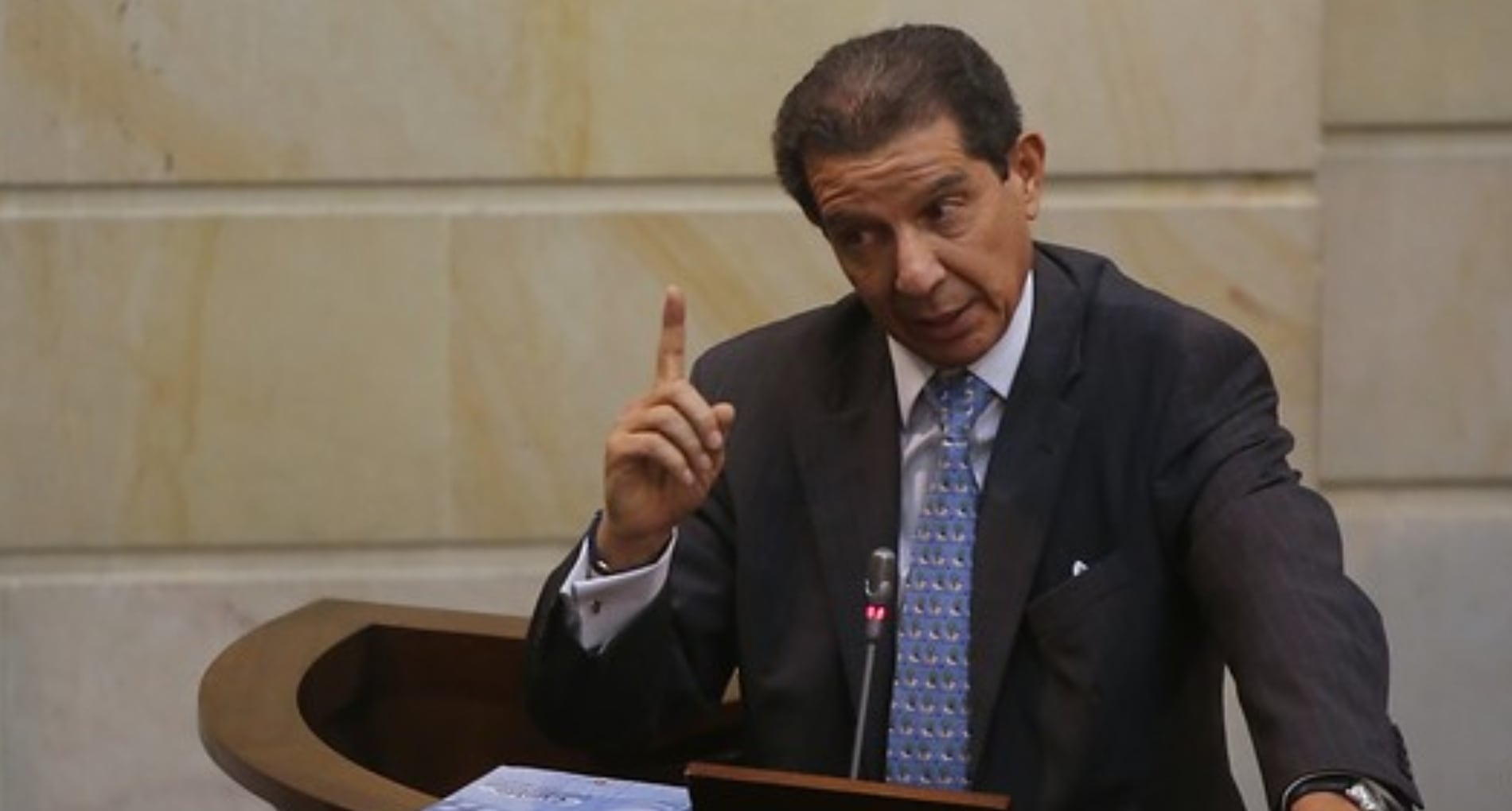 El presidente de Fedegán, José Félix Lafaurie. Cortesía: Colprensa