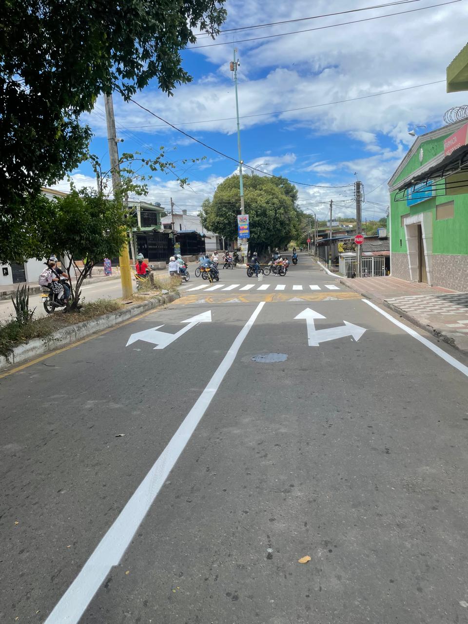 Más de 12.900 metros lineales y cerca de 1.300 metros cuadrados, han sido intervenidos. Foto Alcaldía Neiva.