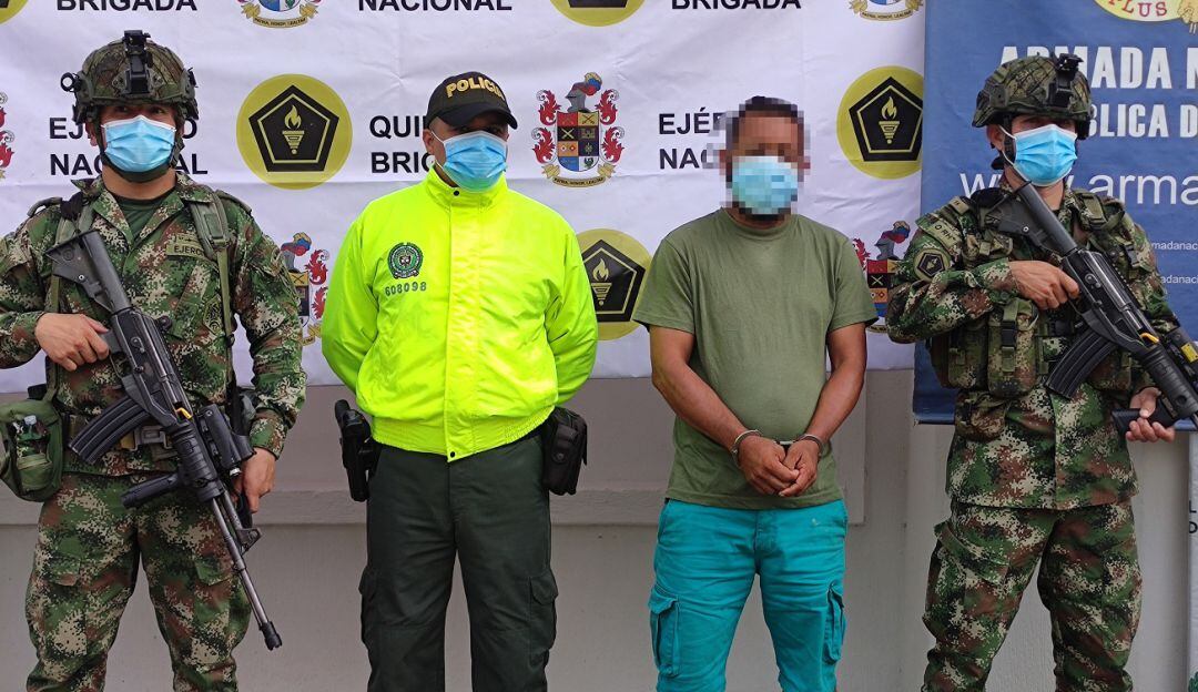 El sujeto delinquía en el municipio de Cantagallo y estaría implicado en el cobro de extorsiones y atentados sobre la vía pública.