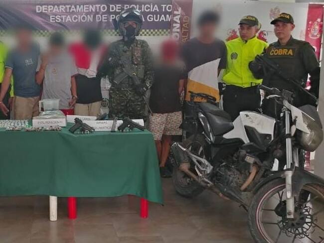 Esta banda delincuencial se dedicaba al expendio de alucinógenos en varias poblaciones del Tolima