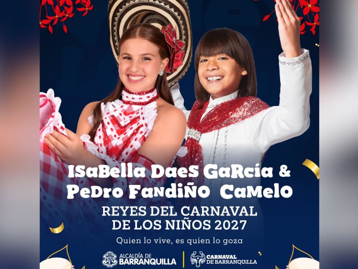 Isabella Daes y Pedro Fandiño, nuevos Reyes del Carnaval de los Niños 2027
