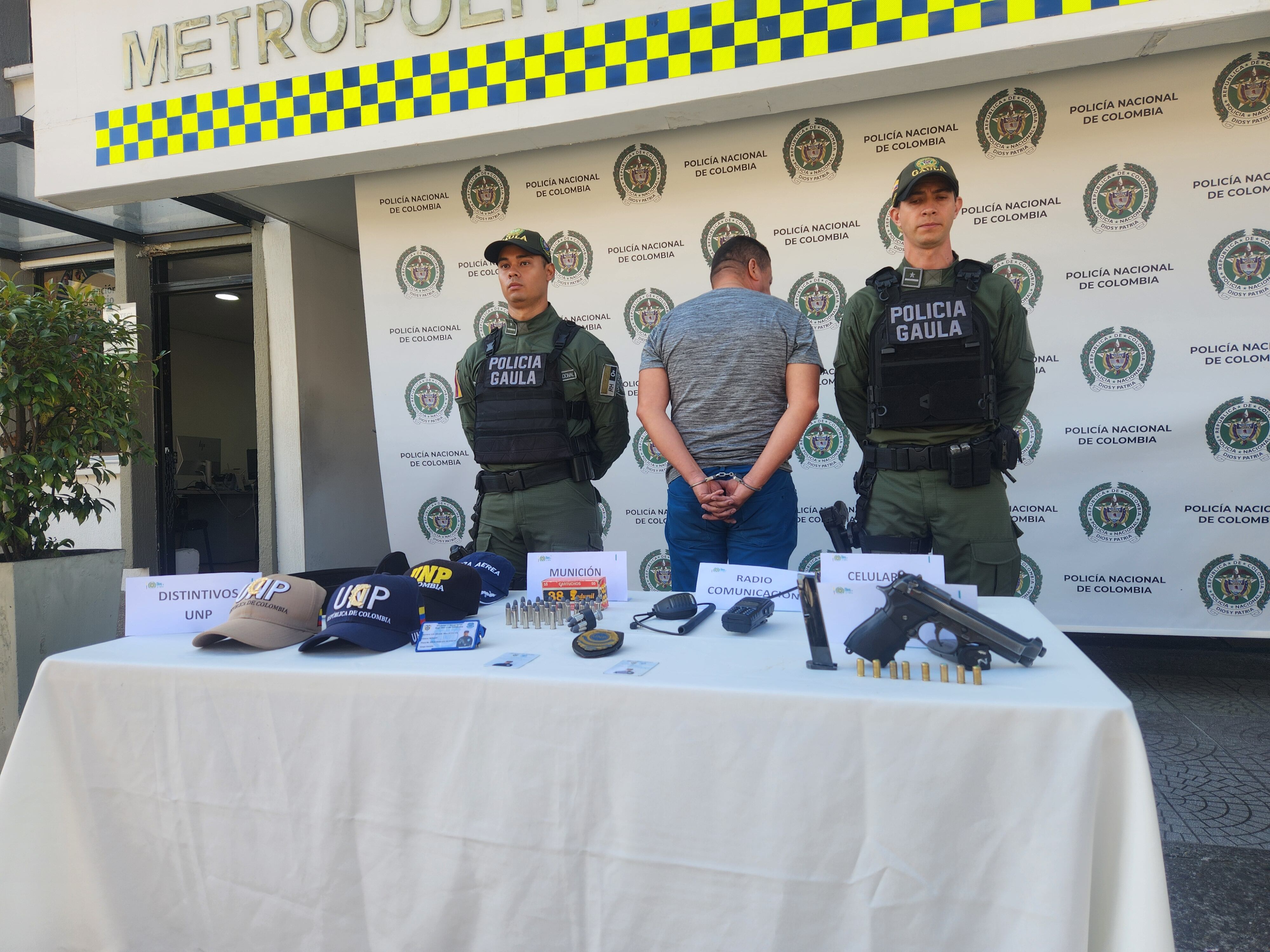 Foto Policía Metropolitana