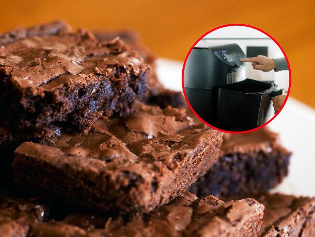 Brownies, freidora de aire (Getty Images).