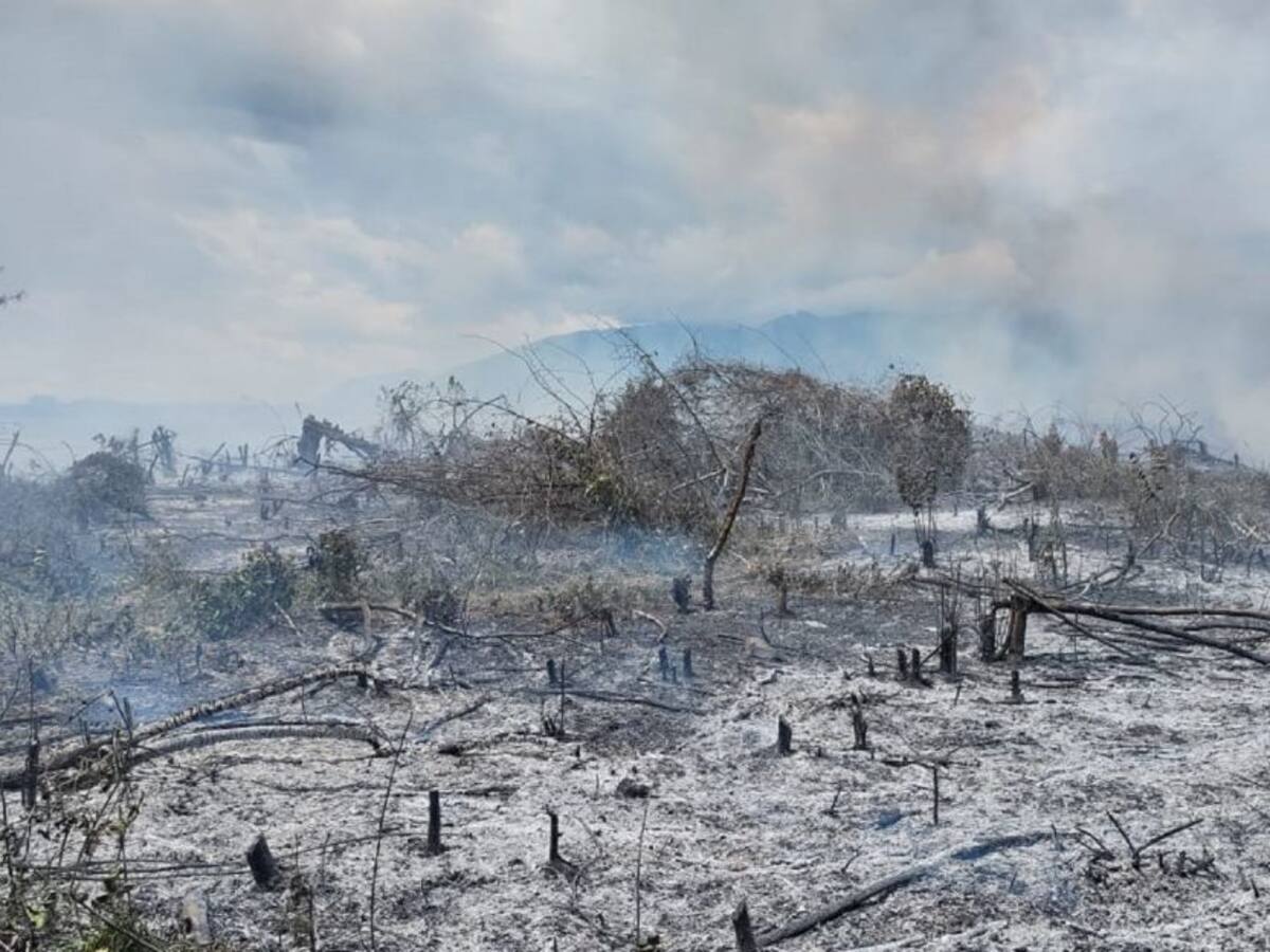 20 municipios del Huila en alerta por incendios forestales