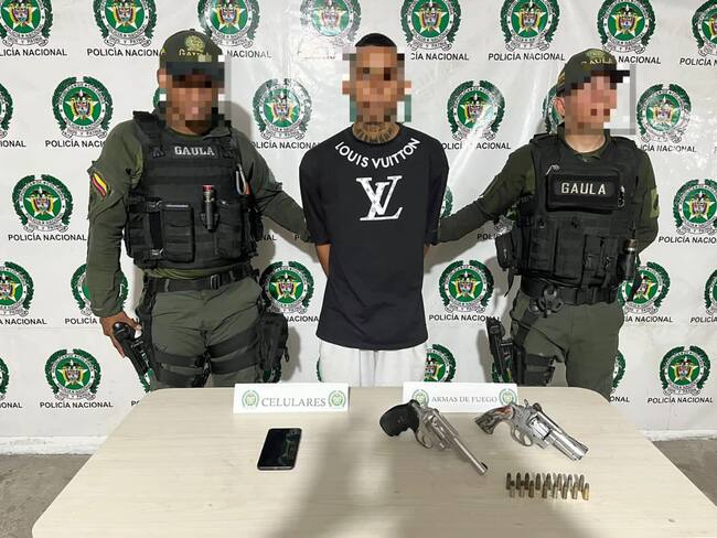 El capturado (Cortesía Departamento de Policía Atlántico)