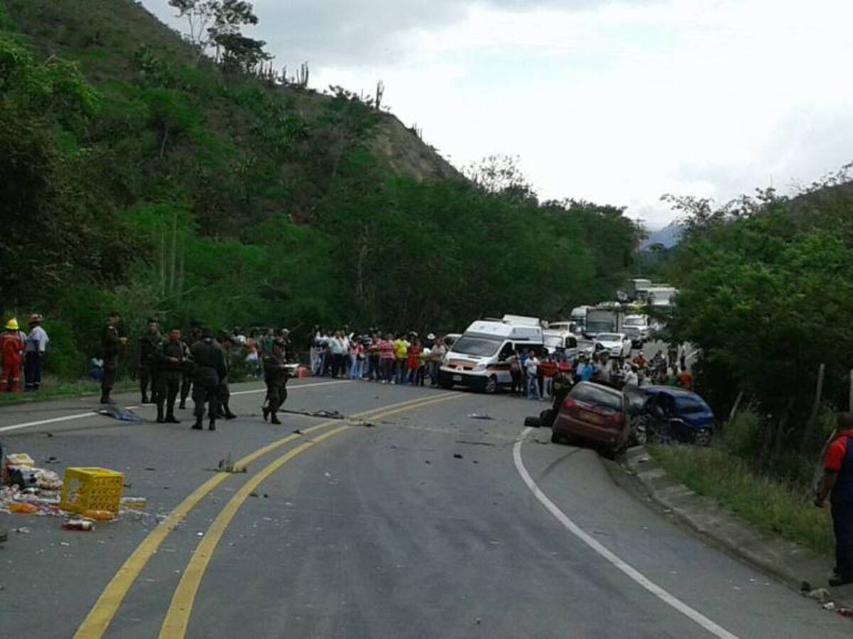 Accidente dejó una persona muerta en la vía al mar