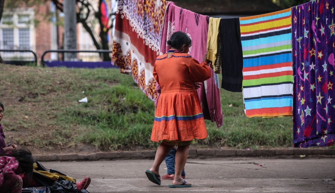 Población Embera en Bogotá