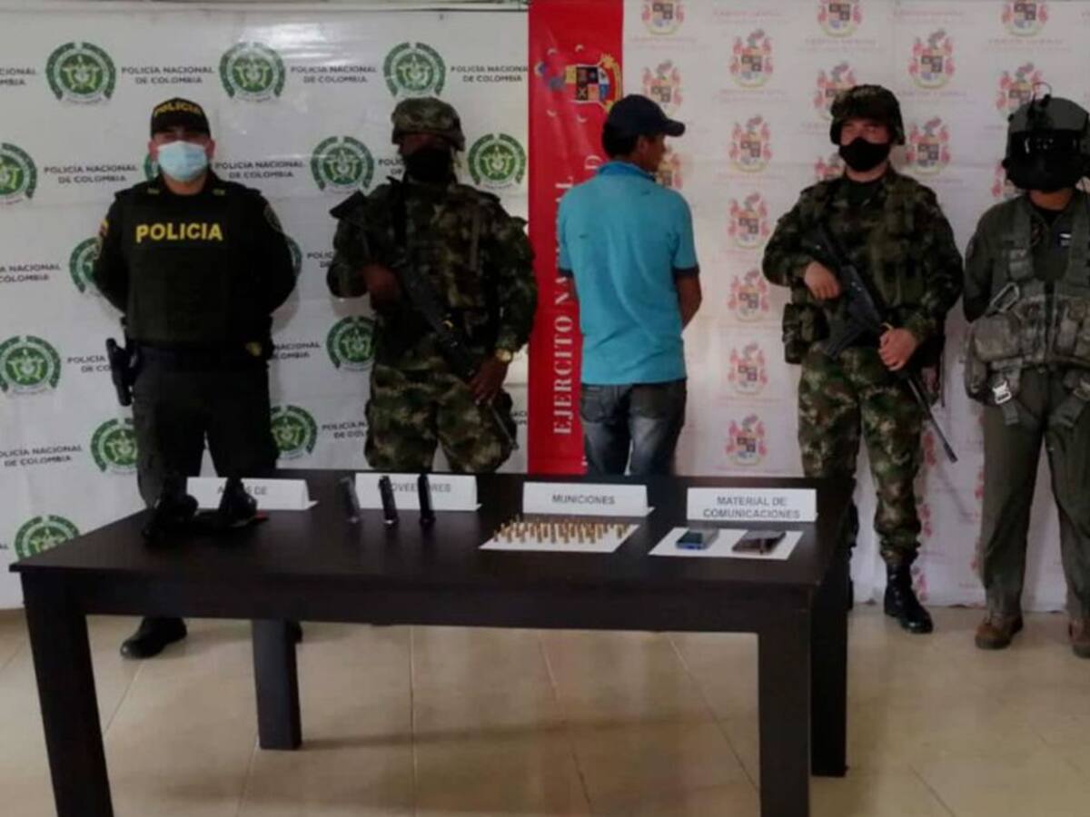 A la cárcel integrante de las disidencias de las Farc en el Tolima