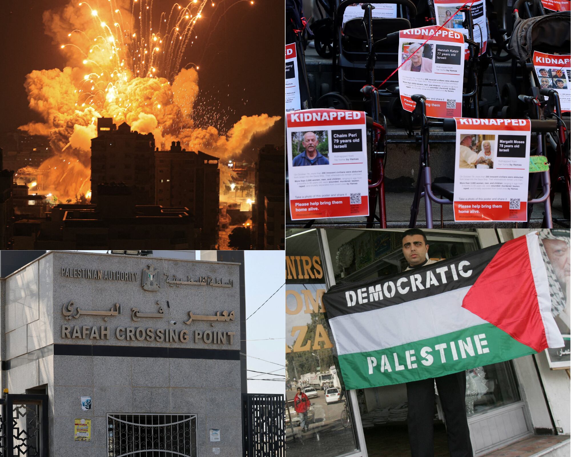 En las nuevas discusiones para establecer una tregua, Israel pide el control del paso Rafah y mantener los ataques en puntos específicos y Hamás pide establecer un gobierno palestino y promete liberar todos los secuestrados.
(Foto: Caracol Radio / AFP )