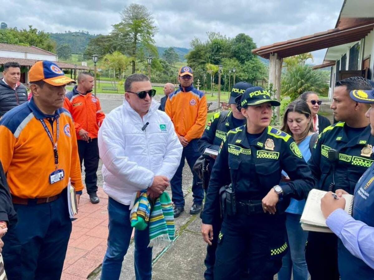 En Risaralda adecúan espacios para reubicar animales domésticos que están cerca al volcán